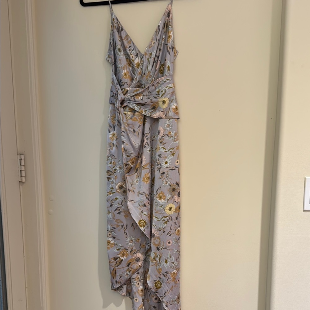 Floral Wrap Dress
